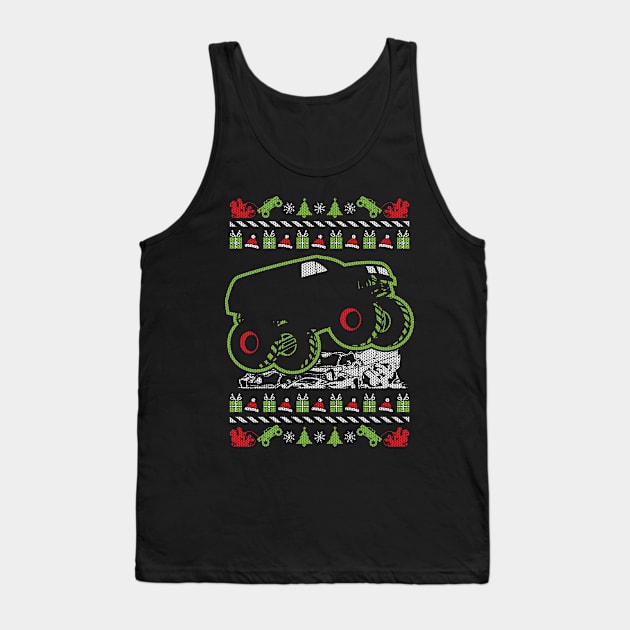 MERRY SMASHING CHRISTMAS Tank Top by OffRoadStyles